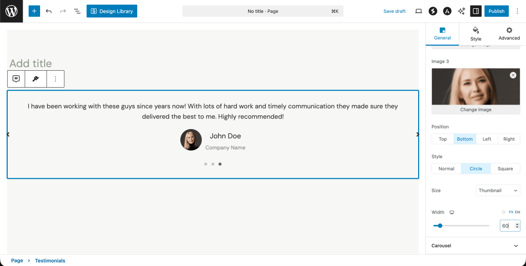 Set Image Size And Width In Testimonials 1024x519