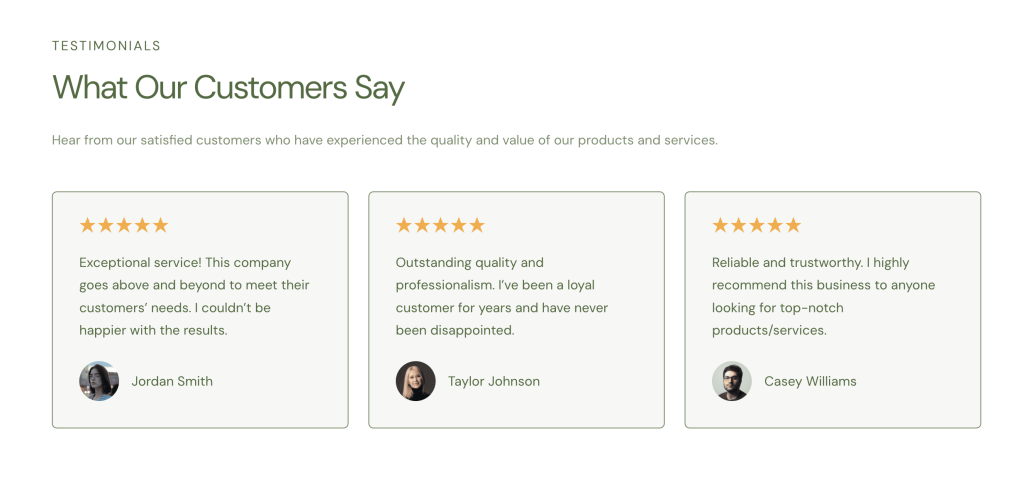 Testimonials Example 1024x477