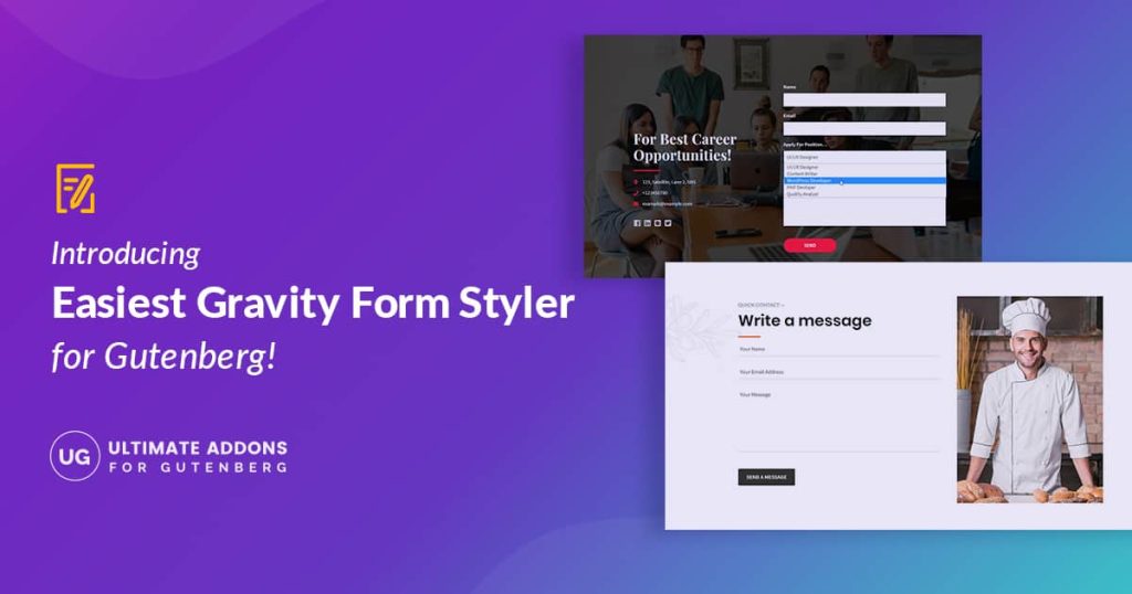 Gravity Form Styler Block of Spectra