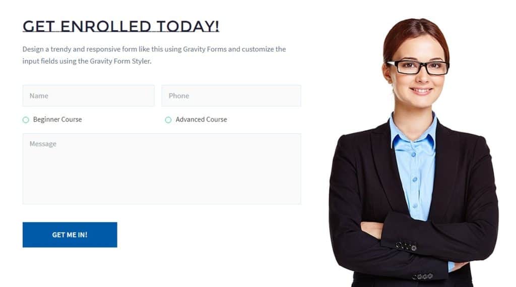 Gravity Form Styling