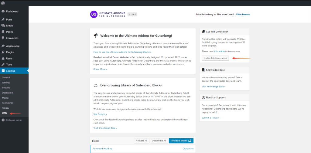 Spectra CSS File Generation Update