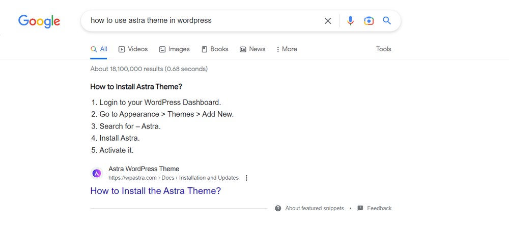 Product website use how to schema