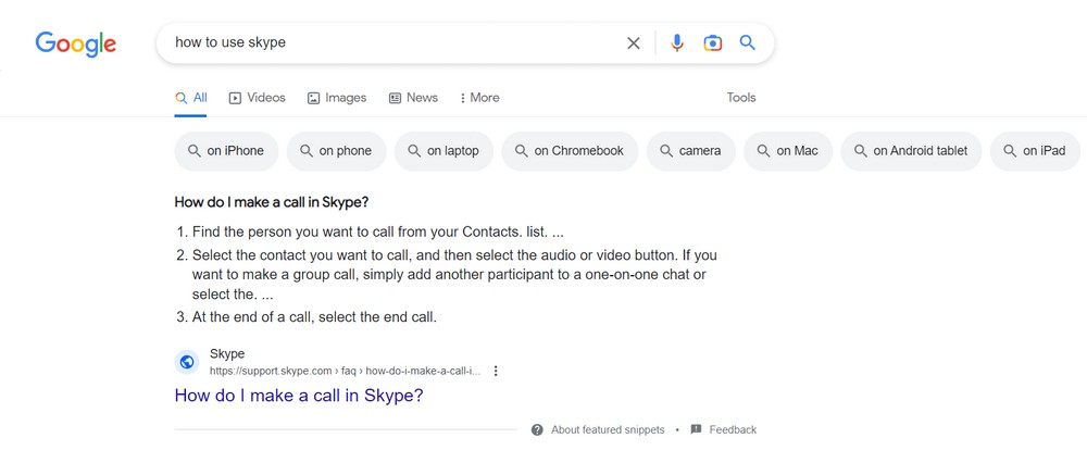 Software use how to schema