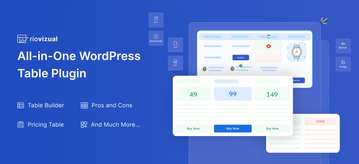 RioVizual – Best WordPress Table Plugin
