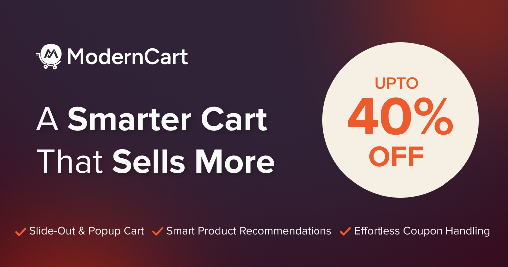 Modern Cart BFCM Offer