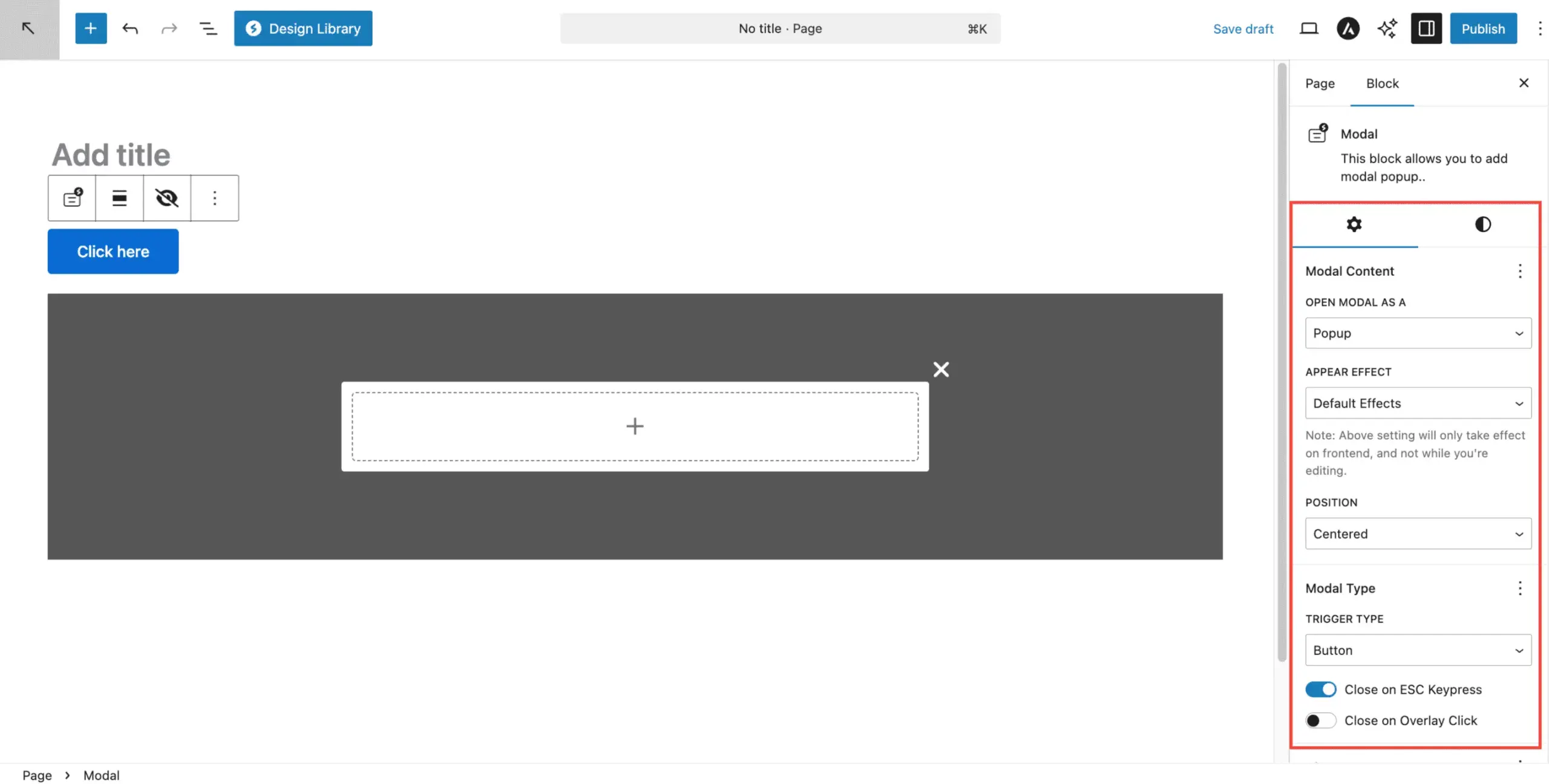 Modal Block Structure And Components Scaled